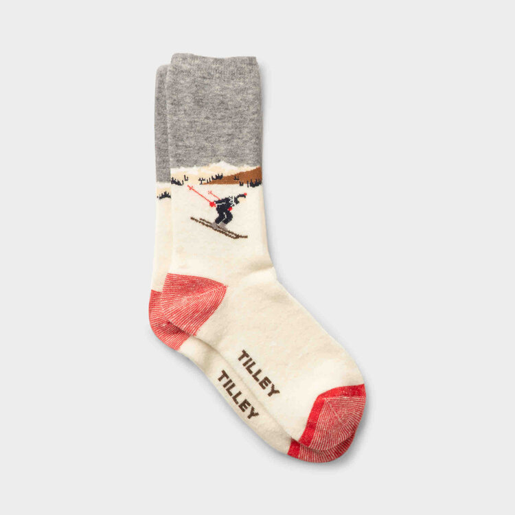 Chaussette de ski laine mérinos TILLEY