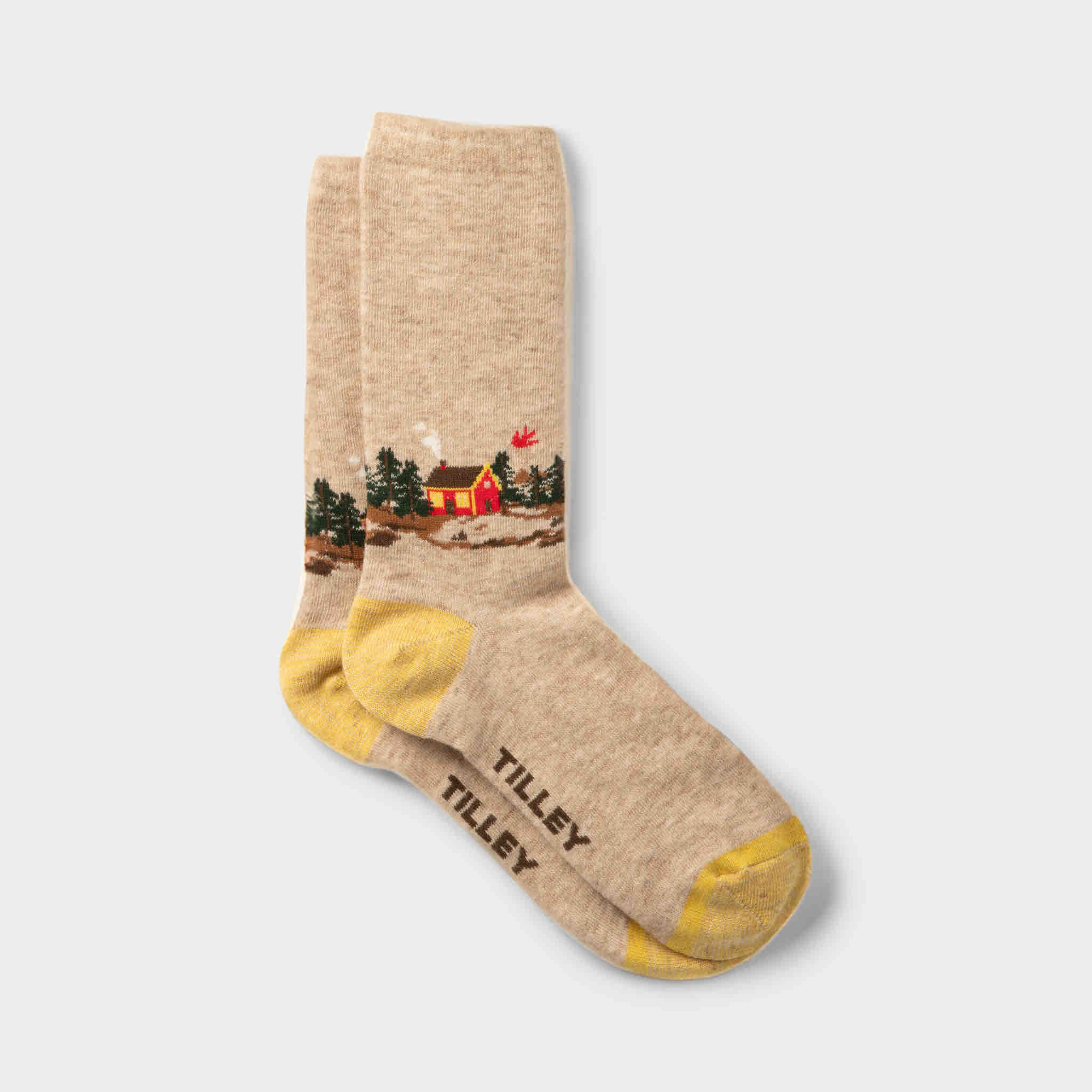Camp Crew Socks Merino Wool TILLEY | Fast Shipping | Henri Henri