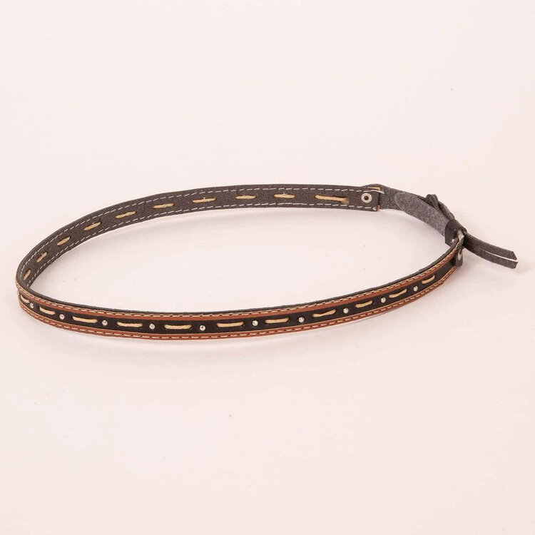 Dillon Leather Hat Band