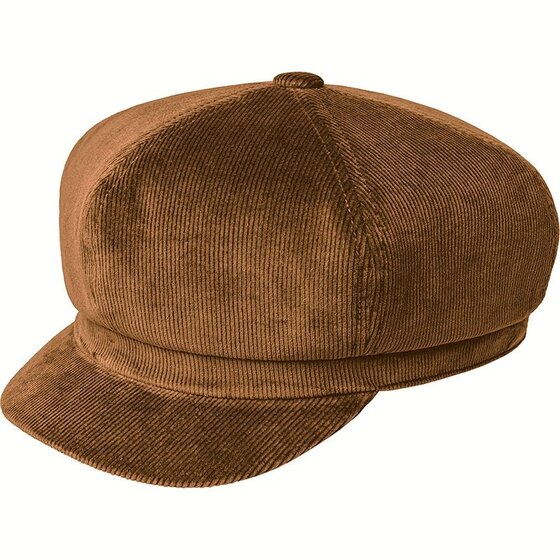 Kangol Faux Shearling Utility Flap Cap - Pine - One Size - Men