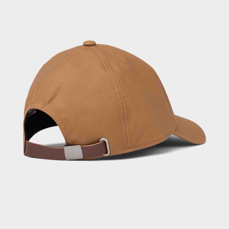 Waxed baseball cap