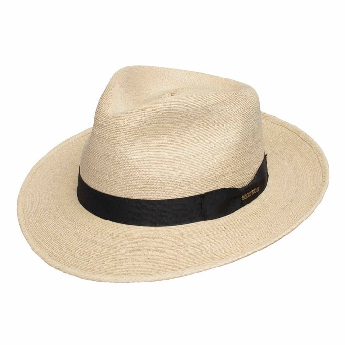 Chapeau de paille Borsalino pour homme - Taille 59