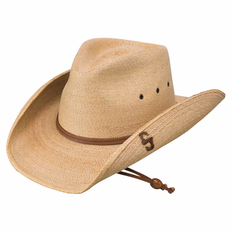 Chapeau Cowboy Paille Ventilé Contoy STETSON