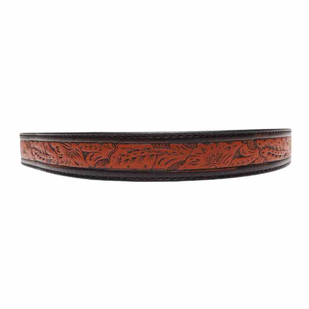 Cassidy Tooled Leather Hat Band AMERICAN HAT | Henri Henri