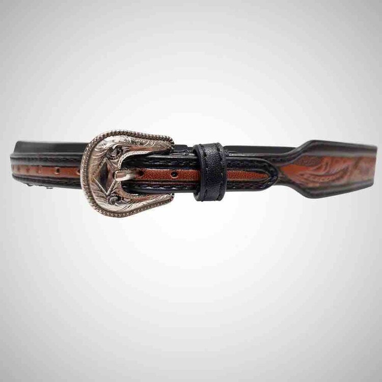 Bande à chapeau cuir Cassidy Tooled