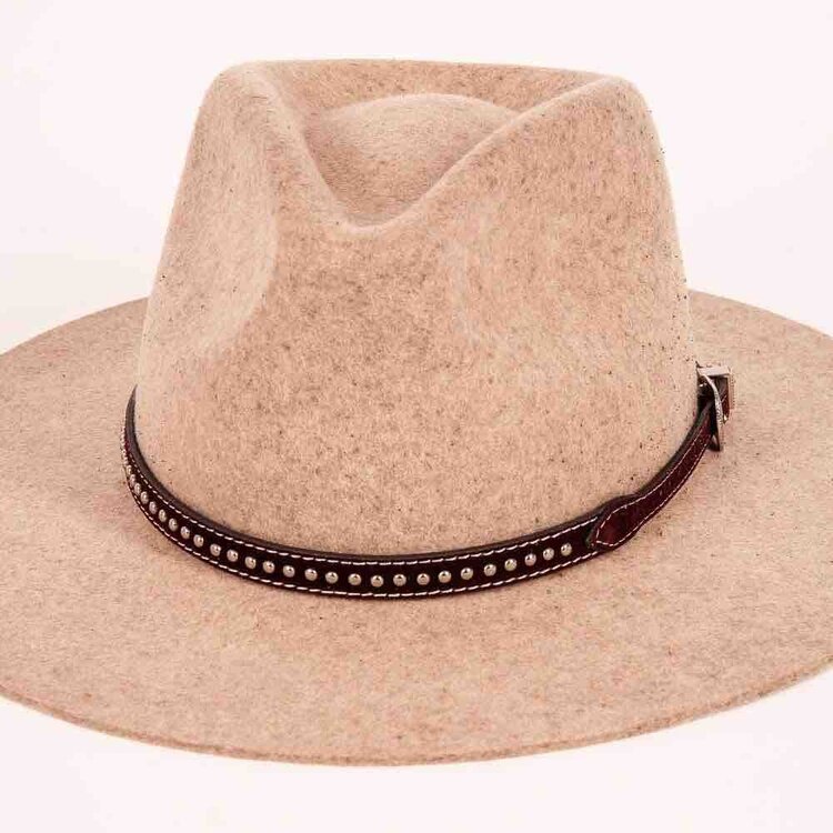 Bande à chapeau cowboy Crimson King
