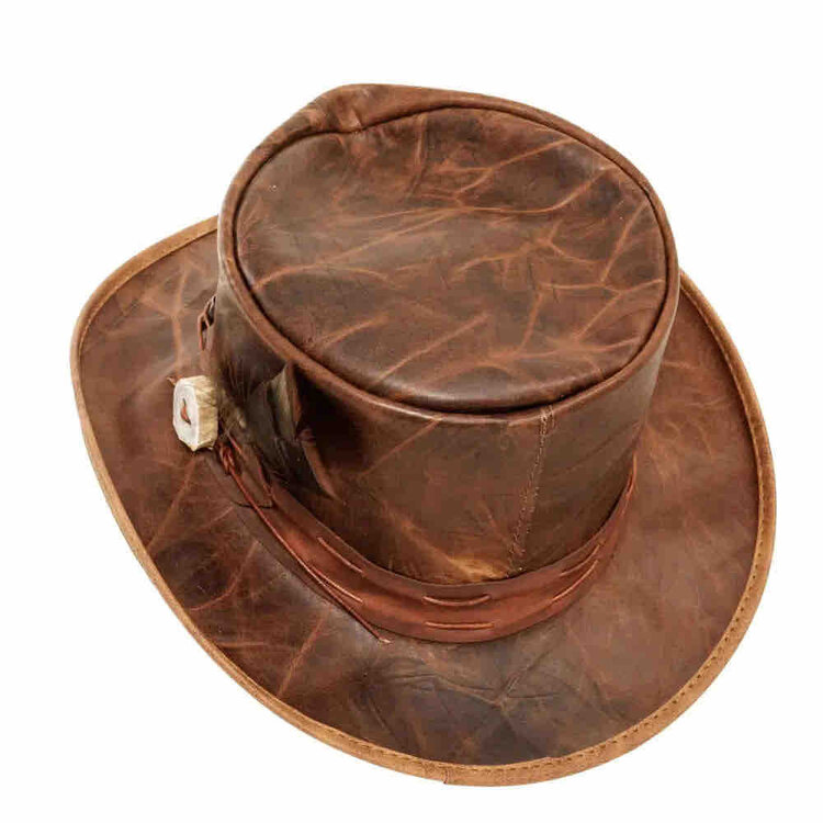 Jiminy Leather Top HAt