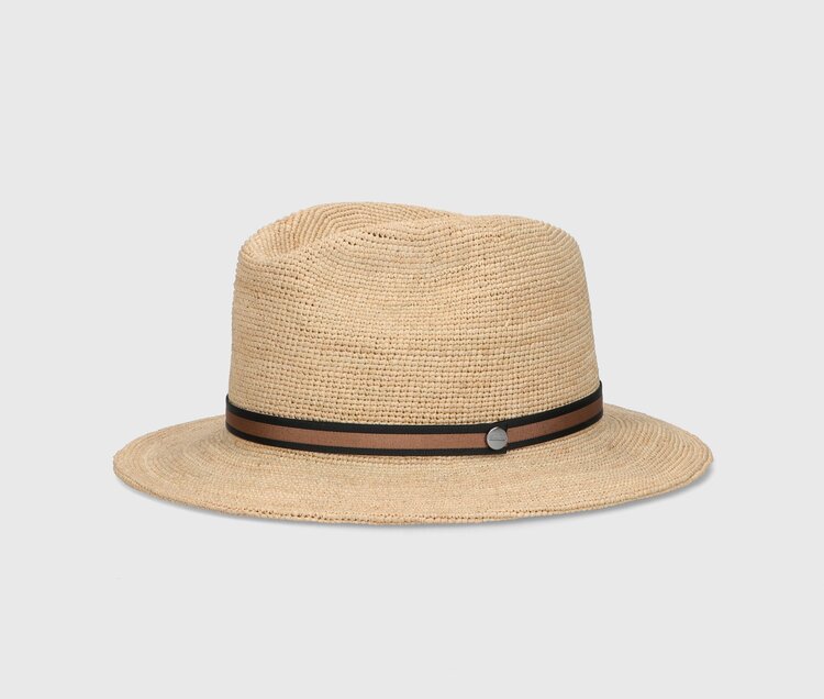 Chapeau Argentina Fine Raffia Crochet BORSALINO