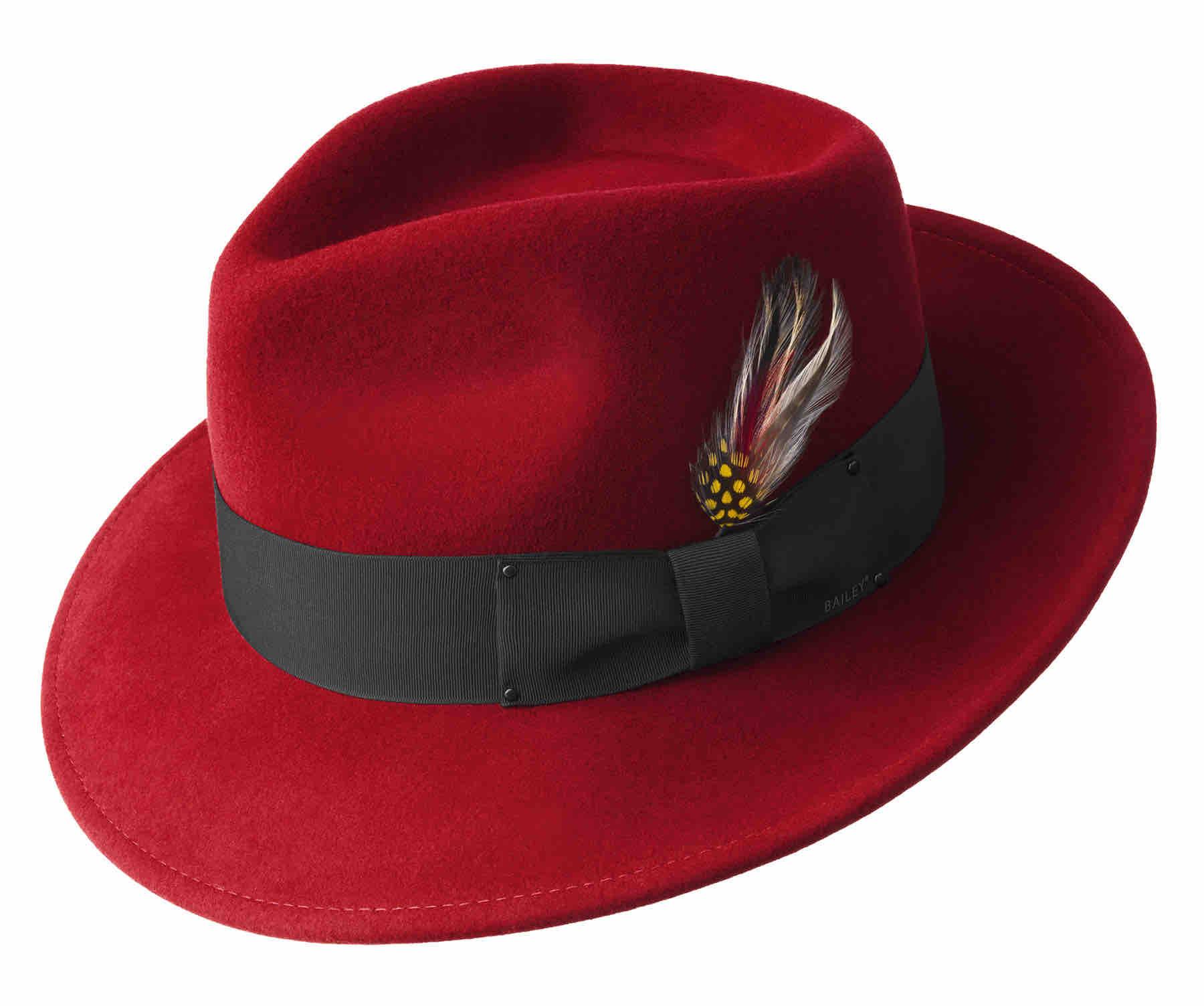 Fedora Wool Felt Hat BAILEY | Fast Shipping | Henri Henri