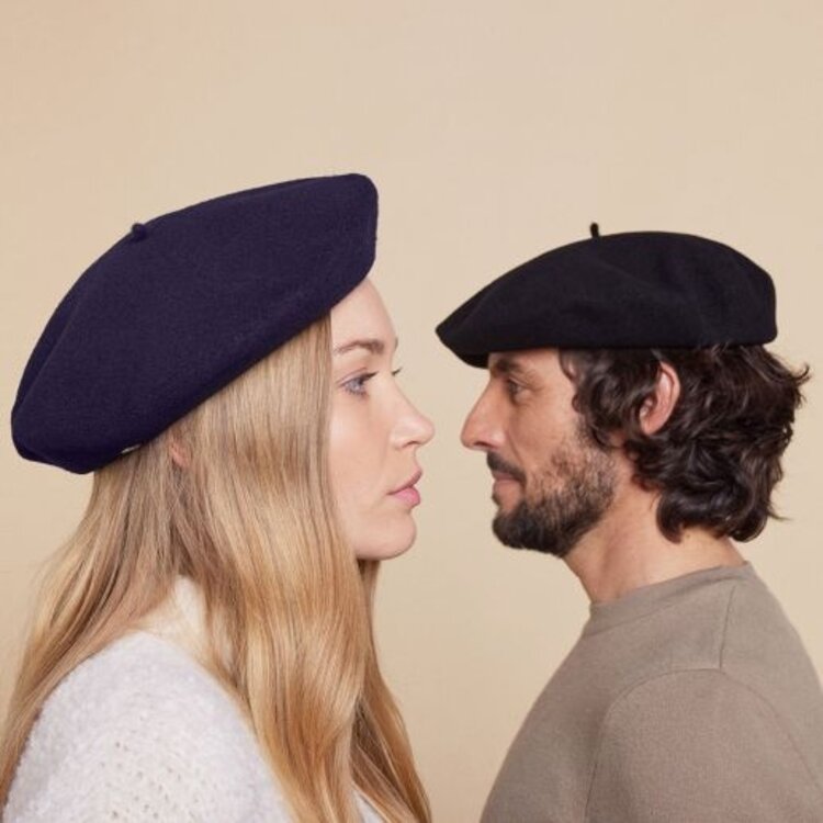 Campan Merino Wool Basque Beret LAULHÈRE