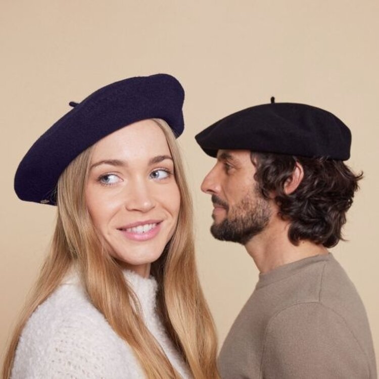 Béret Basque Laine Mérinos Campan LAULHÈRE
