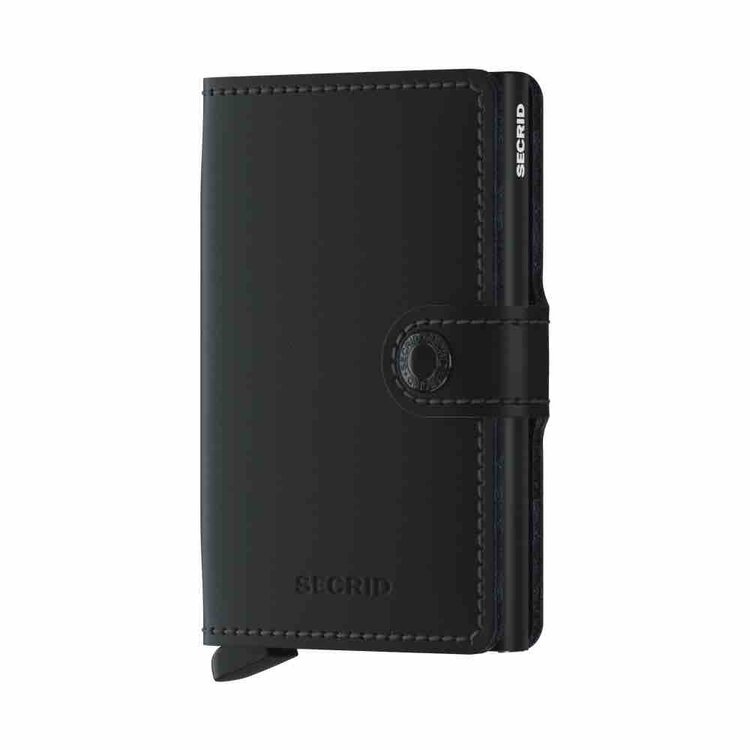 Secrid Miniwallet Matte Leather Wallet
