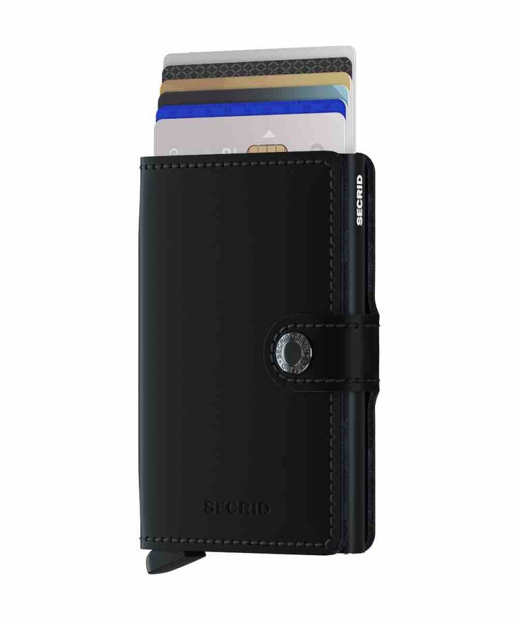 Secrid Miniwallet Matte Leather Wallet