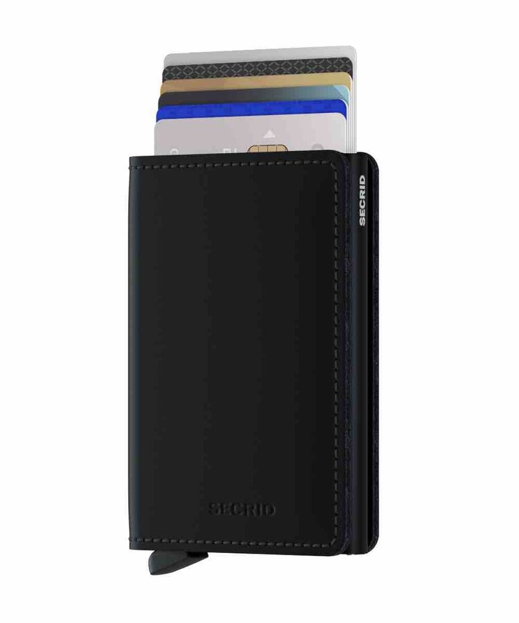 Secrid Portefeuille en cuir Slimwallet Matte