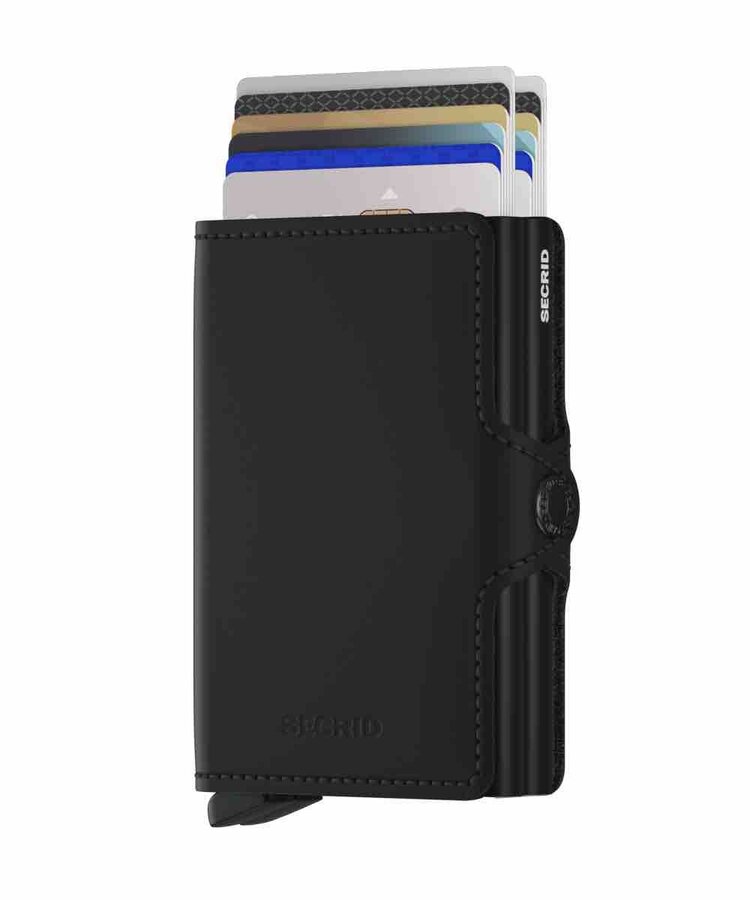 Secrid Twinwallet Matte  Leather Wallet