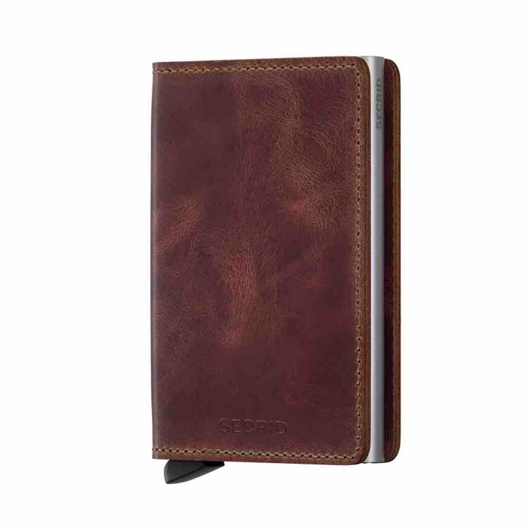 Secrid Portefeuille en cuir Slimwallet Vintage