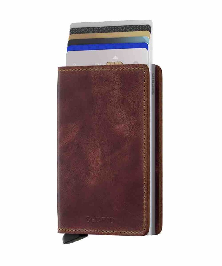 Secrid Slimwallet Vintage Leather Wallet