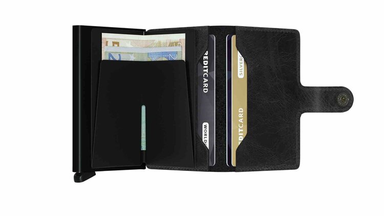 Secrid Portefeuille en cuir Miniwallet Vintage