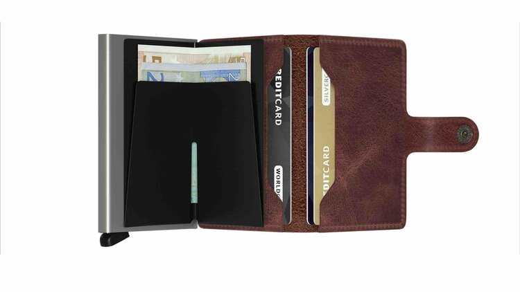 Secrid Miniwallet Vintage Leather Wallet