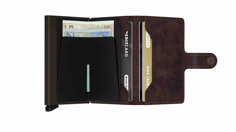 Secrid Miniwallet Vintage Leather Wallet