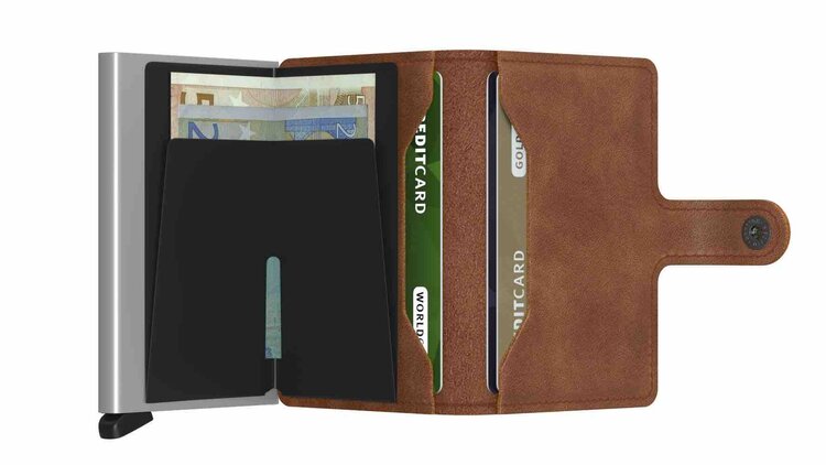 Secrid Miniwallet Vintage Leather Wallet