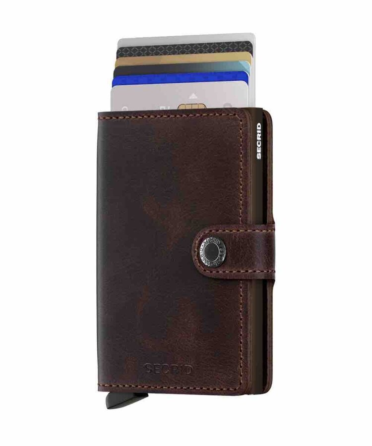 Secrid Miniwallet Vintage Leather Wallet