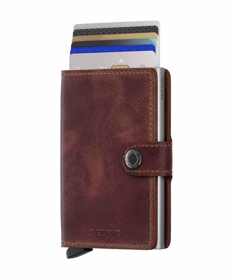 Secrid Miniwallet Vintage Leather Wallet