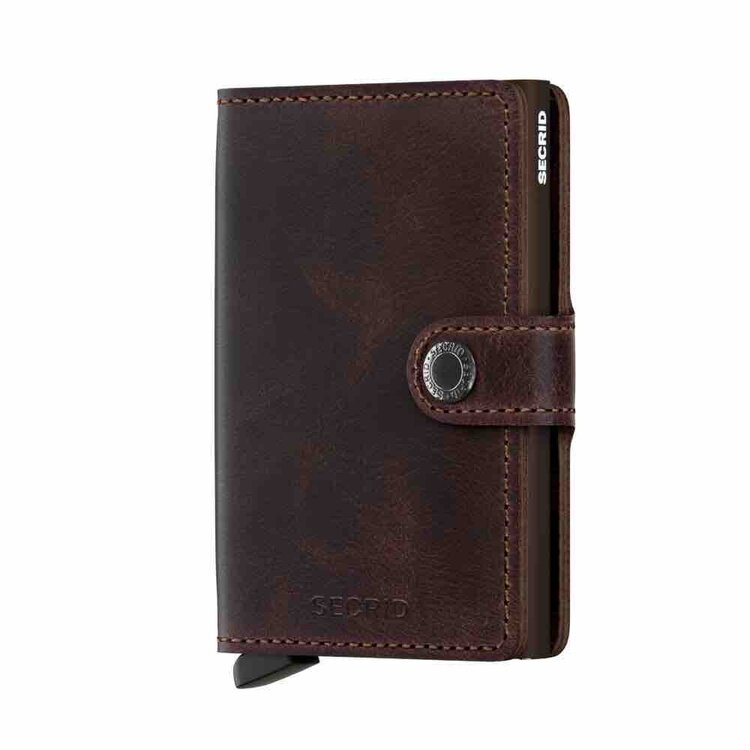 Secrid Portefeuille en cuir Miniwallet Vintage