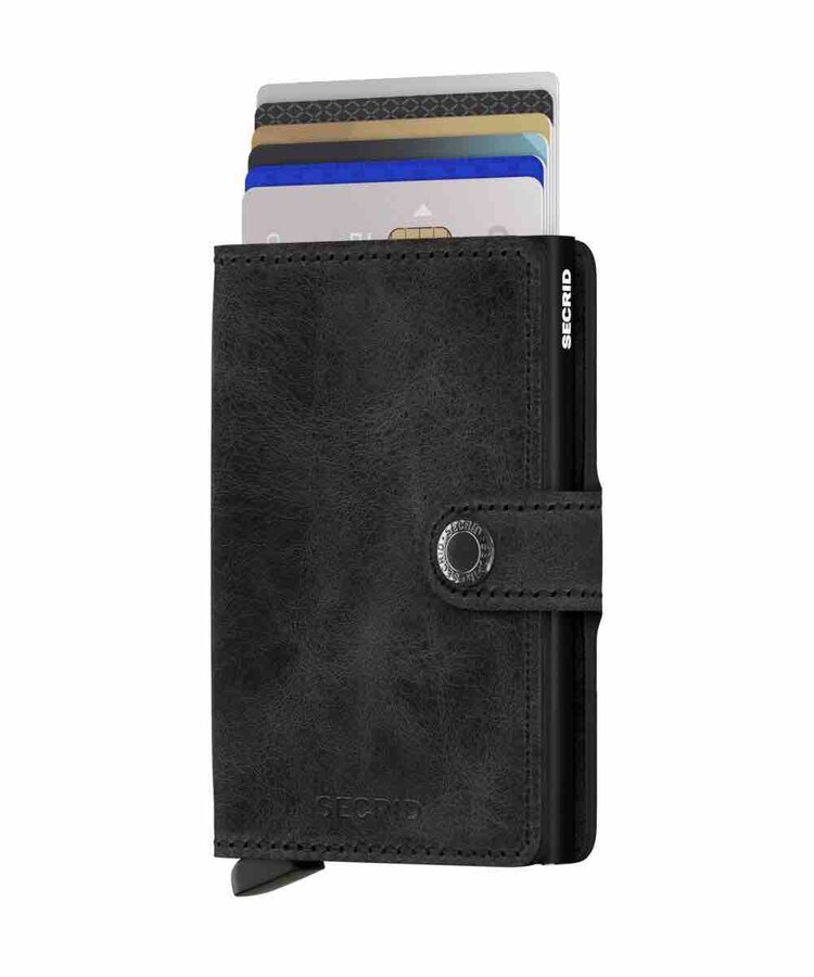 Secrid Portefeuille en cuir Miniwallet Vintage