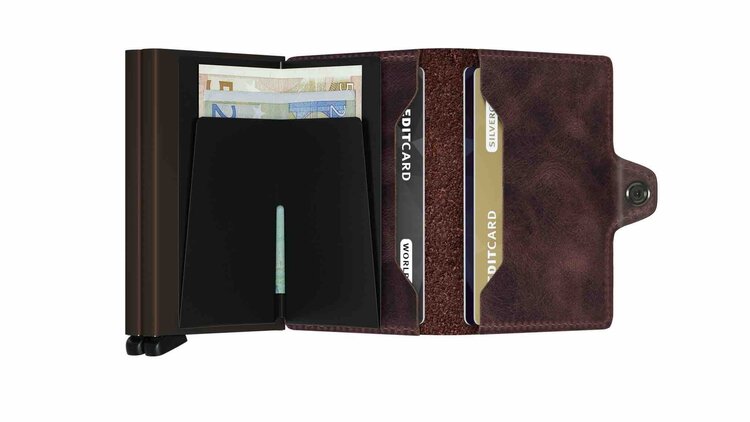 Secrid Portefeuille en cuir Twinwallet Vintage