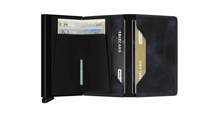 Secrid Portefeuille en cuir Slimwallet Vintage