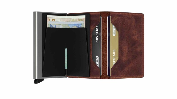 Secrid Slimwallet Vintage Leather Wallet