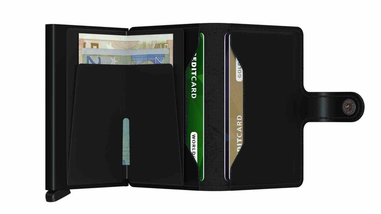 Secrid Miniwallet Matte Leather Wallet