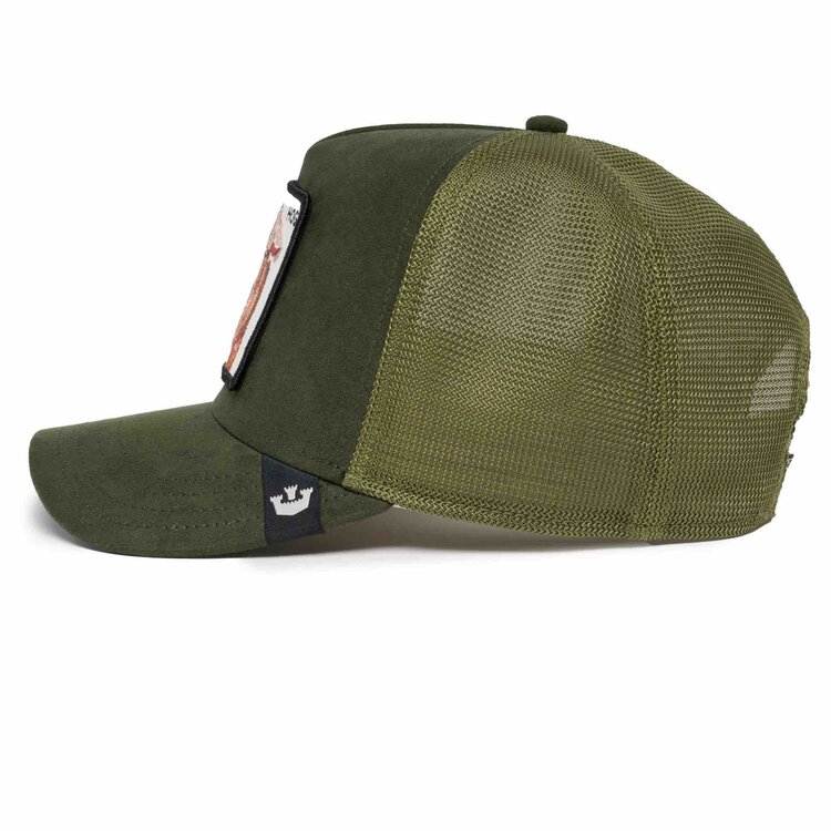 The Suede Pig Trucker Cap