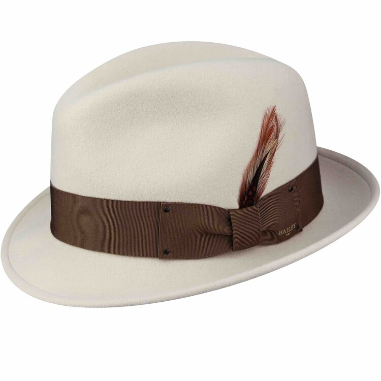 Tino Wool Felt Fedora Hat BAILEY
