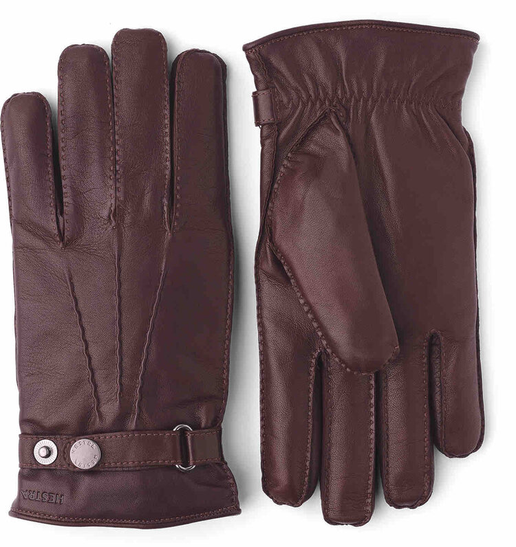 Gants de cuir Jake HESTRA pour homme