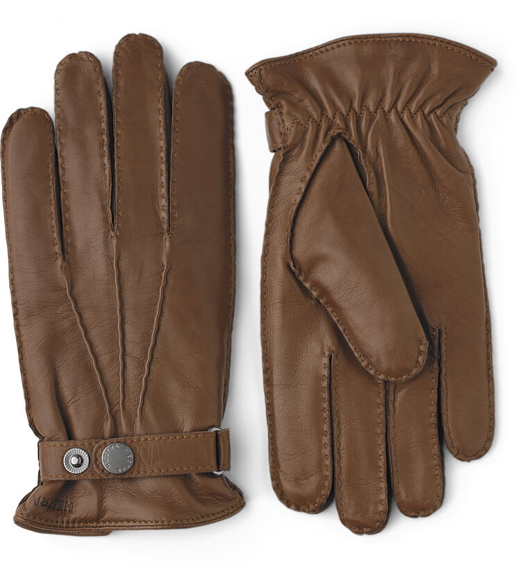 Gants de cuir Jake HESTRA pour homme