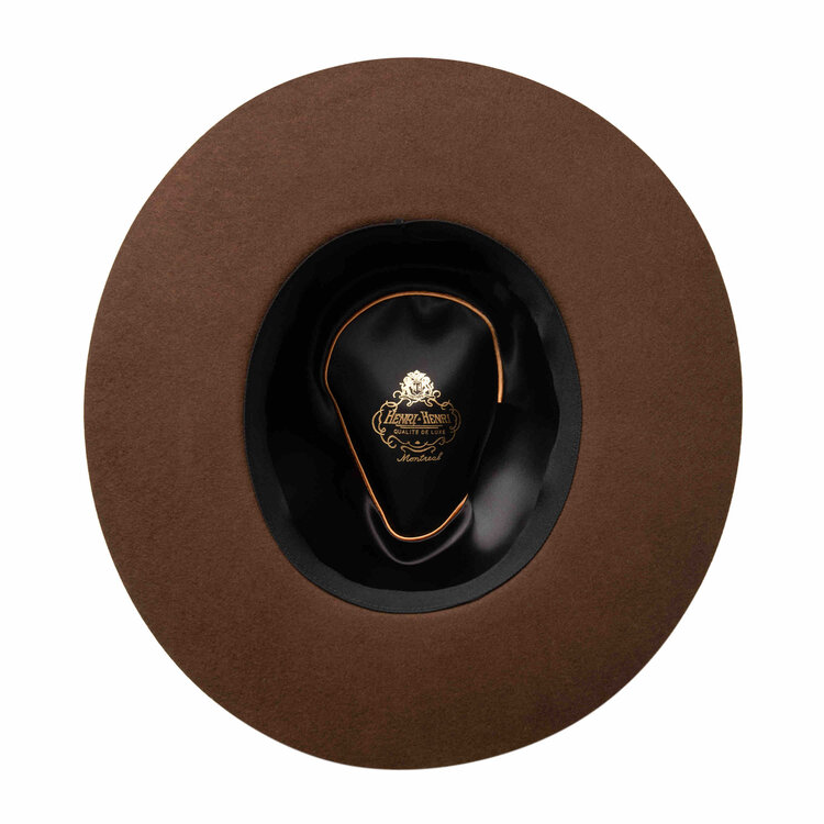 Honorius Flat Brim Hat HENRI HENRI