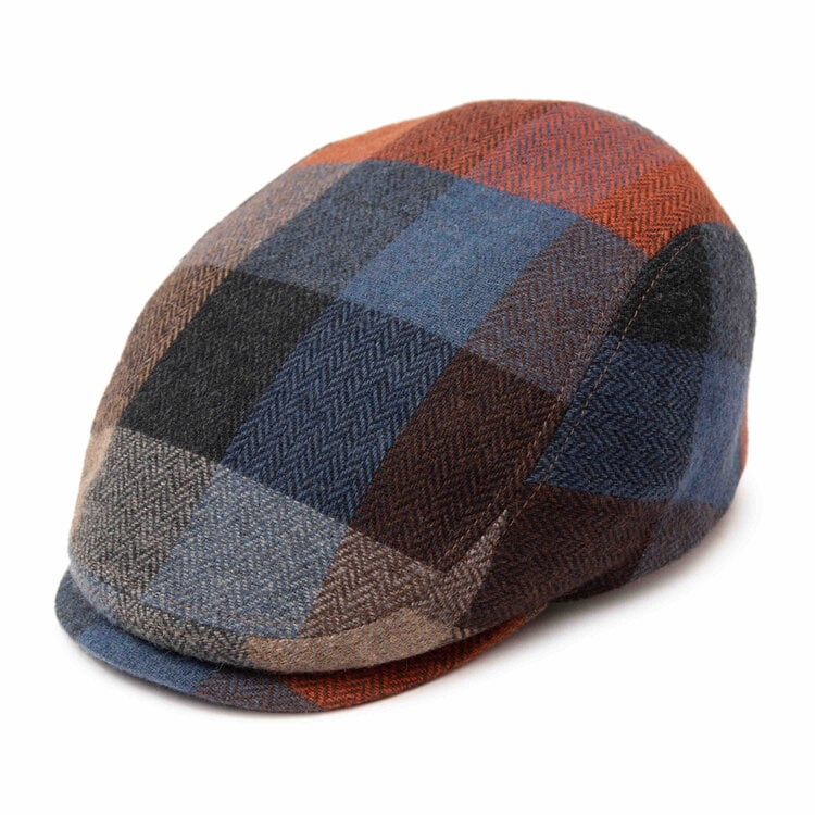 Casquette à carreaux Kensington HENRI HENRI