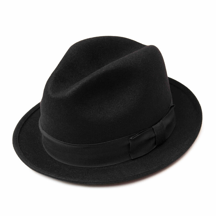 Fedora Fur Felt HH Short Brim Hat