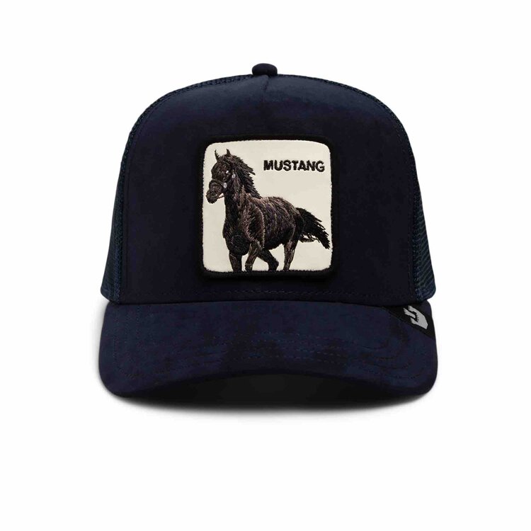 The Suede Mustang Trucker Cap GOORIN BROS