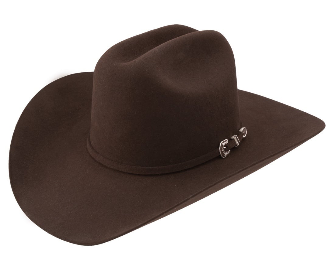 The Skyline Cowboy Hat in a Chocolate Colour by Stetson