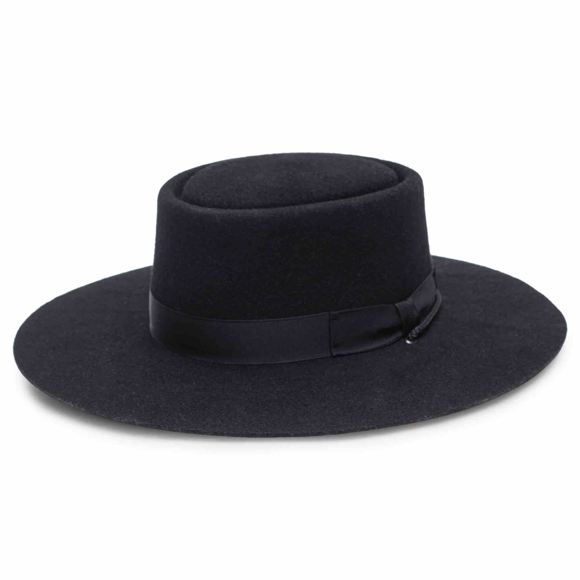 The Bolero in Black Wool Felt by Henri Henri