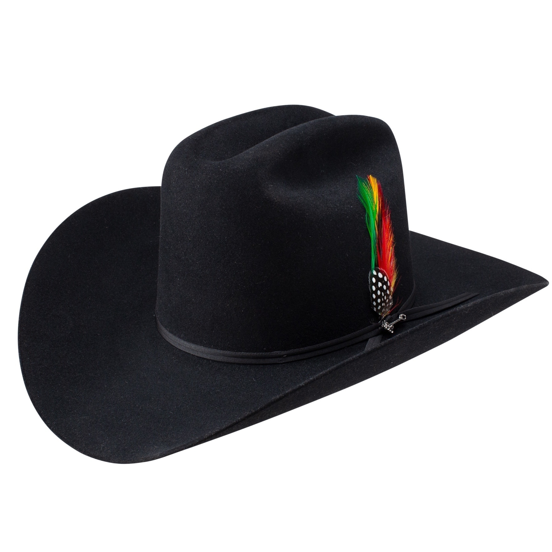 Stetson Rancher 6X fur felt cowboy hat in black