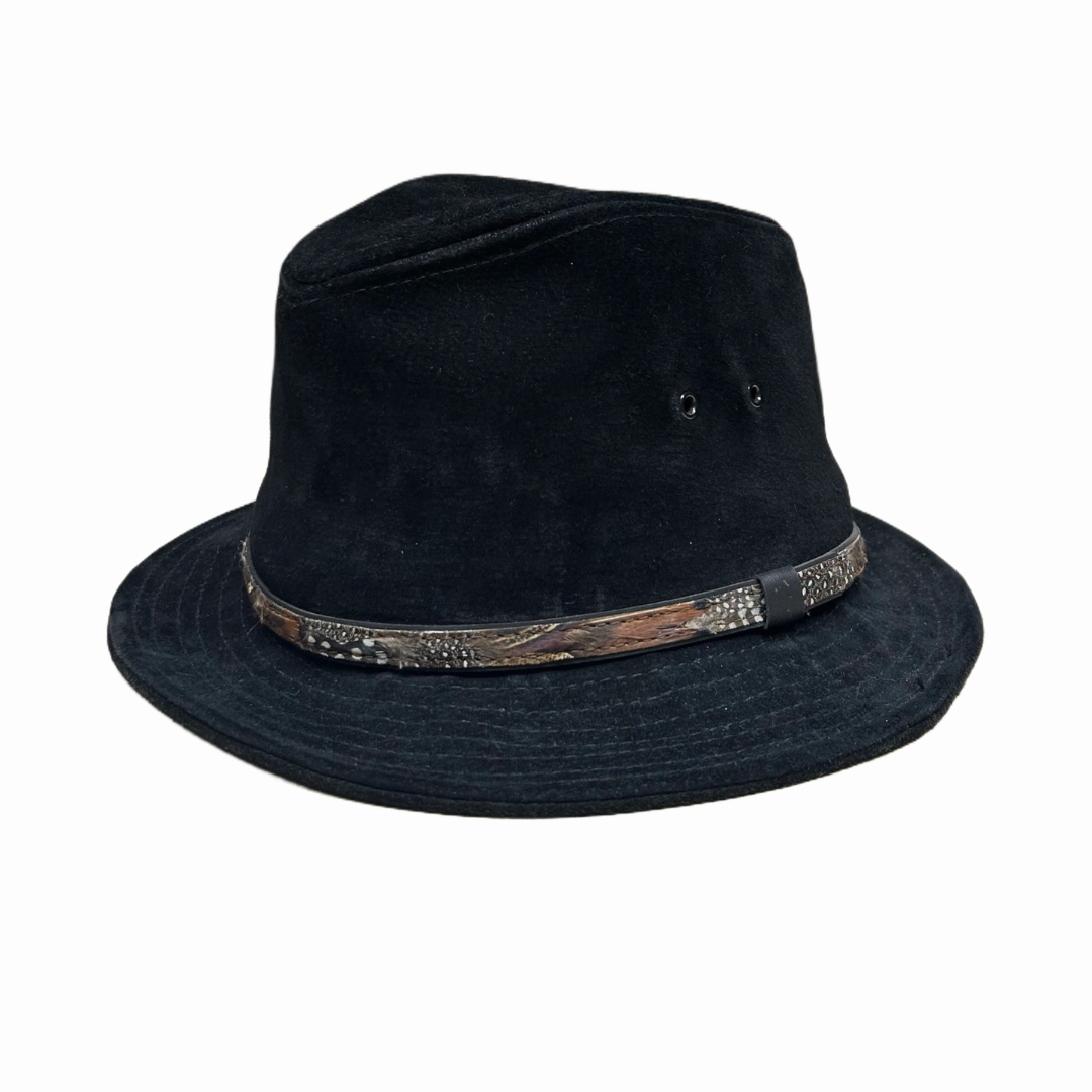 Suede Safari hat