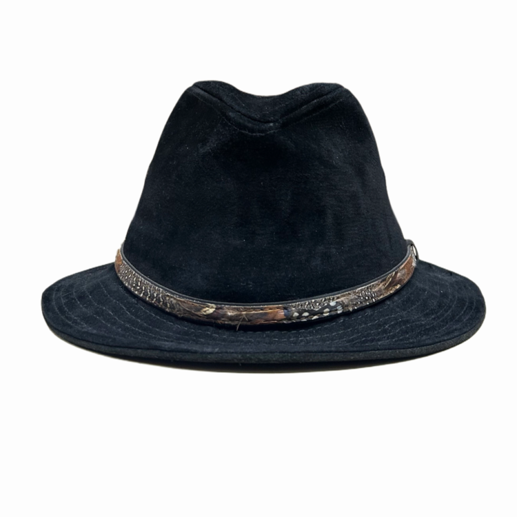 Suede Safari hat