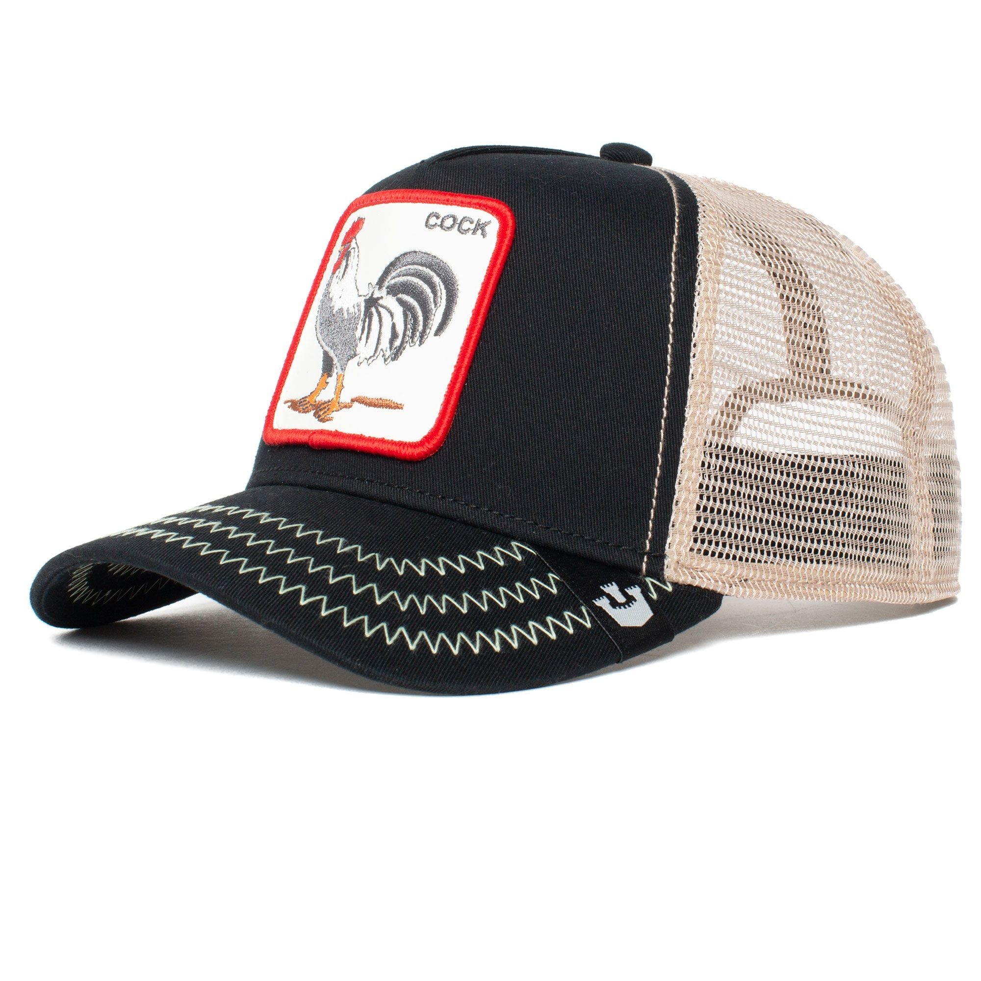 Casquette trucker ventilée The Cock de Goorin bros.