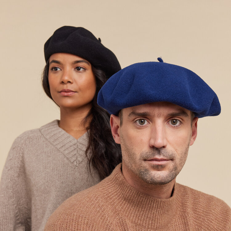 Béret Max LAULHÈRE laine mérinos