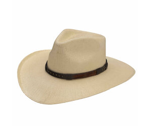 STETSON TIKI PANAMA BORTER HATナチュラル 56cm STETSON TIKI PANAMA