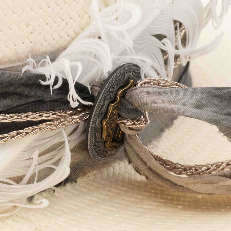 Laurel Hill Shantung Straw Hat STETSON